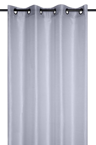 Visillo de fibras de bambú Linwood - Gris - 140 x 260 cm
