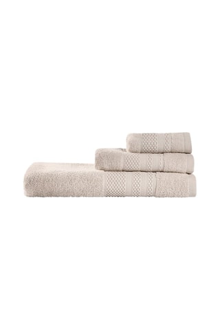 3 toallas Piramit - Beige