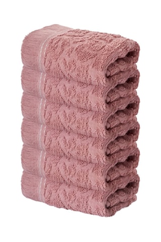 Toalla de tocador - Rosa - 30 x 50 cm