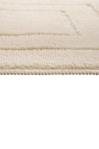 2 alfombras de baño - Crema - 50 x 80 / 40 x 50 cm