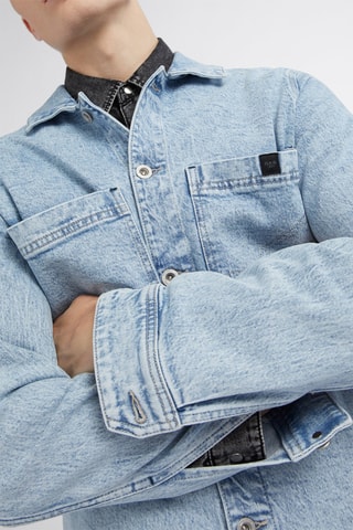 Veste en jean - Bleu clair