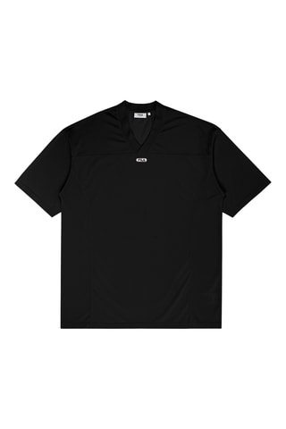 Oversized T-shirt Capalle - Zwart
