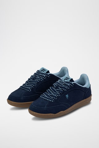 Leren Sneakers Slantshot - - Marineblauw