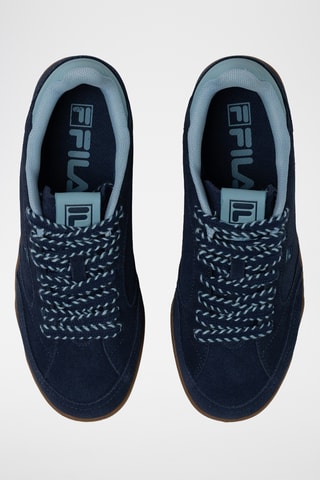 Leren Sneakers Slantshot - - Marineblauw