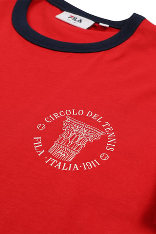 T-shirt regular Marlia - Rood