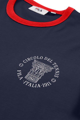 T-shirt regular Marlia - Donkerblauw