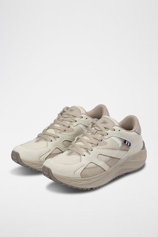 Leren Sneakers Neon - - Wit