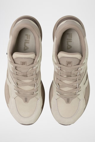 Leren Sneakers Neon - - Wit