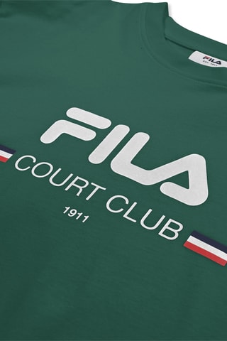 T-shirt relaxed Doccia - Groen