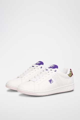 Sneakers Crosscourt - Wit en paars