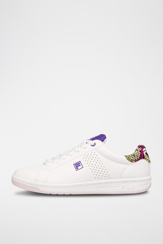 Sneakers Crosscourt - Wit en paars