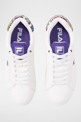 Sneakers Crosscourt - Wit en paars