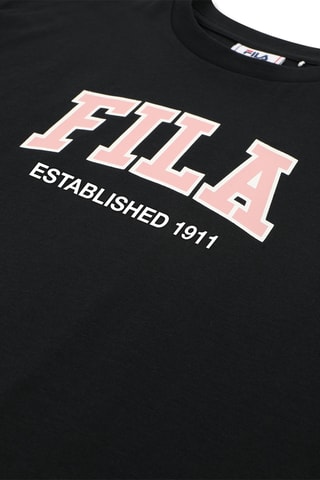 T-shirt cropped Rifredi - Zwart