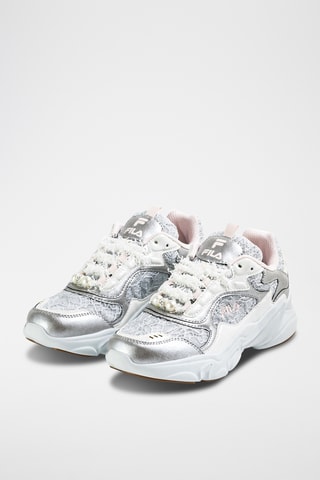 Sneakers Collene - Zilverkleurig en paars