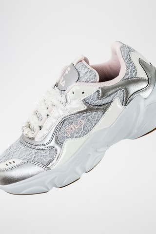 Sneakers Collene - Zilverkleurig en paars