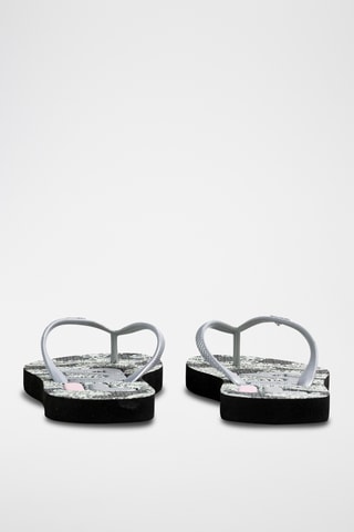 Slippers Troyia - Zwart