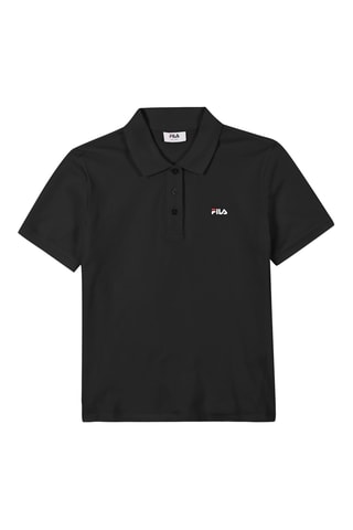 Polo slim Ponderano - Zwart