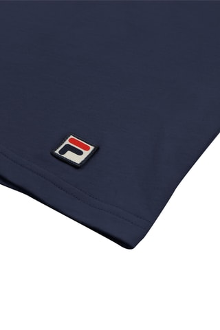 T-shirt regular Diecimo - Donkerblauw