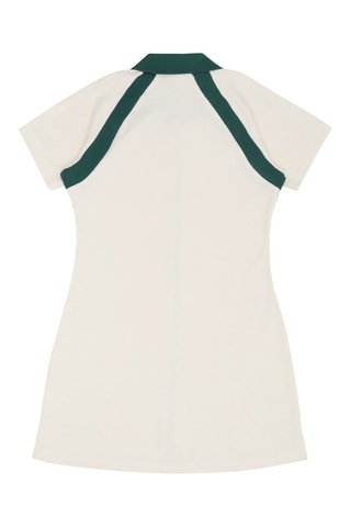 Tennisjurk Belfiore - Beige en groen