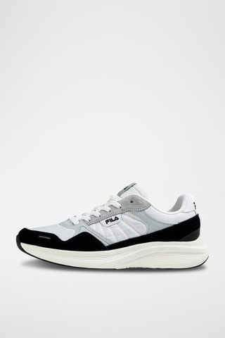 Leren Sneakers Skyleap - - Wit en zwart