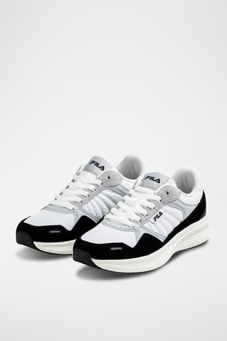 Leren Sneakers Skyleap - - Wit en zwart