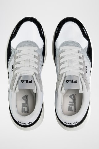 Leren Sneakers Skyleap - - Wit en zwart