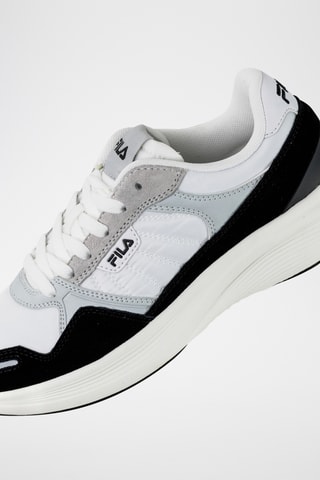 Leren Sneakers Skyleap - - Wit en zwart