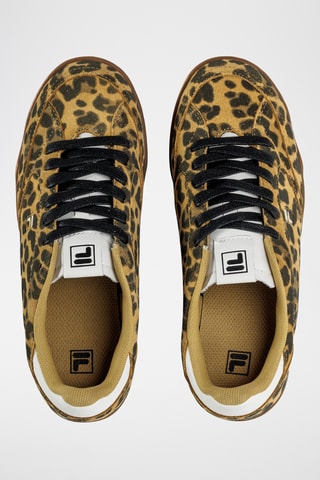Nubuck Sneakers Slantshot - Bruin en zwart