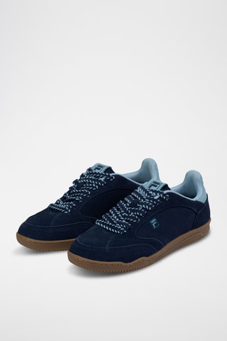 Leren Sneakers Slantshot - - Marineblauw