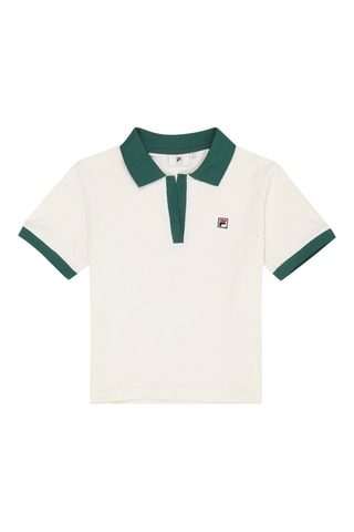 Polo relaxed Belfort - Beige en groen