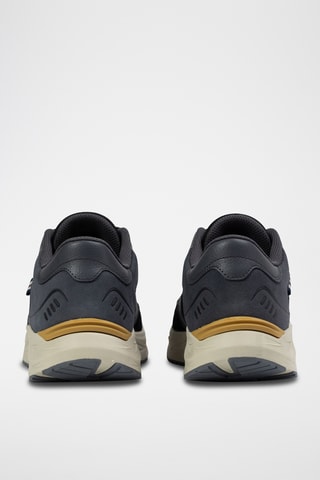 Leren Sneakers Neon - - Zwart