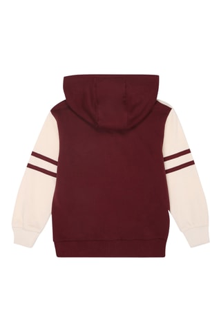 Sweater met Capuchon Vercelli - Bordeauxrood