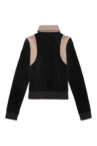 Velours Jasje Adriano - Zwart en taupe