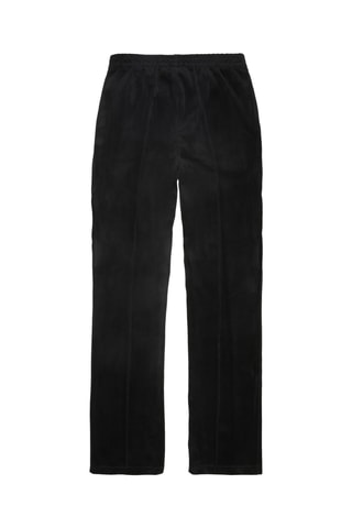 Velours Broek Adriano - - Zwart