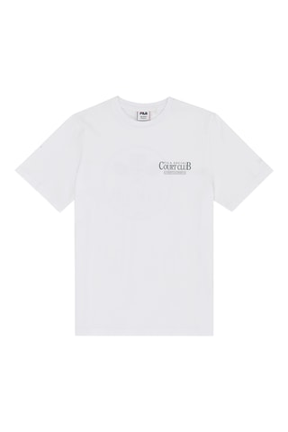 T-shirt loose Montanelli - Wit
