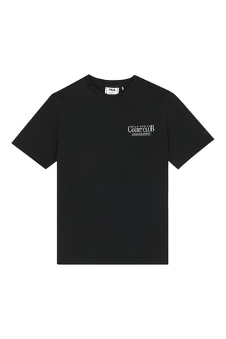 T-shirt loose Montanelli - Zwart