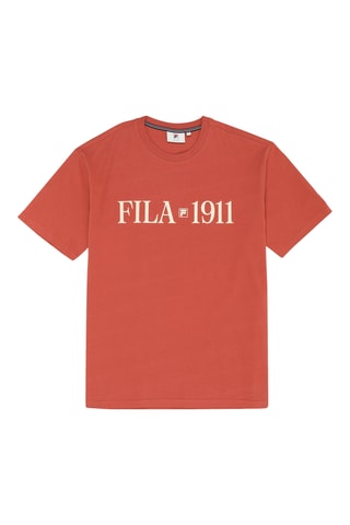 T-shirt relaxed Vinvi - Rood