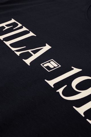 T-shirt relaxed Vinvi - Zwart