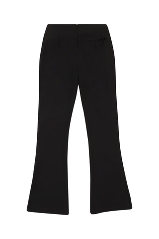 Broek flared Simonetta - Zwart