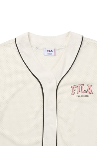 Baseballblouse Villanova - Beige