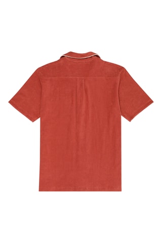 Velours Blouse Empoli - Rood