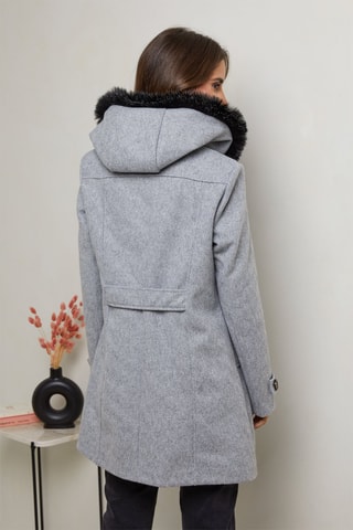 Parka à capuche - Gris