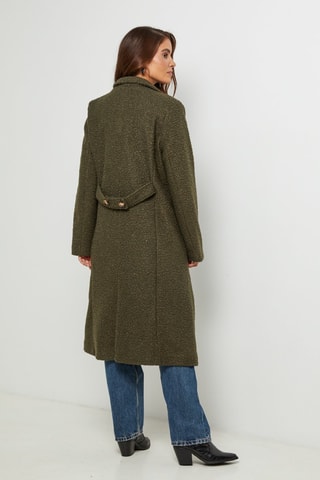Manteau droit - Kaki