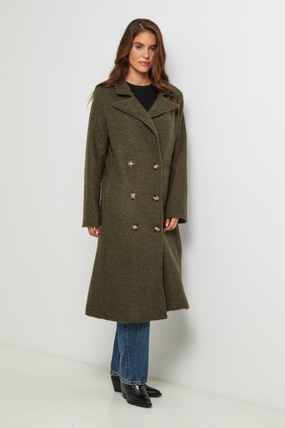 Manteau droit - Kaki
