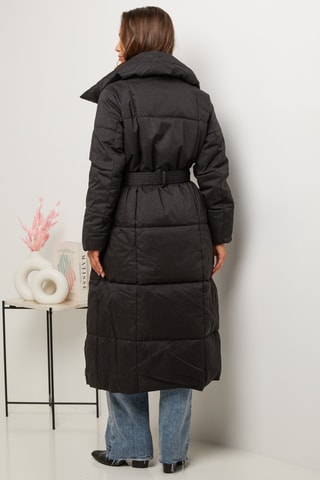 Doudoune longue - Noir