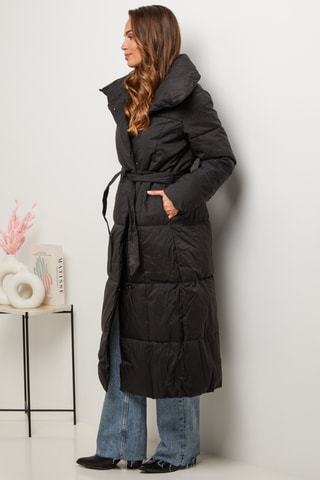 Doudoune longue - Noir