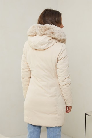 Doudoune à capuche - Beige