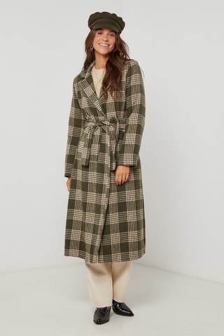 Manteau droit - Kaki