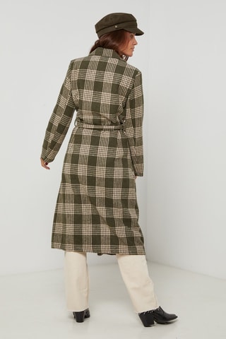 Manteau droit - Kaki