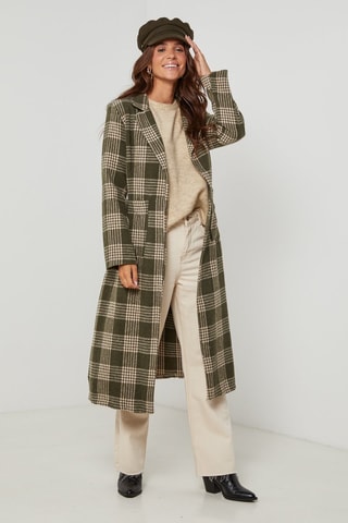 Manteau droit - Kaki